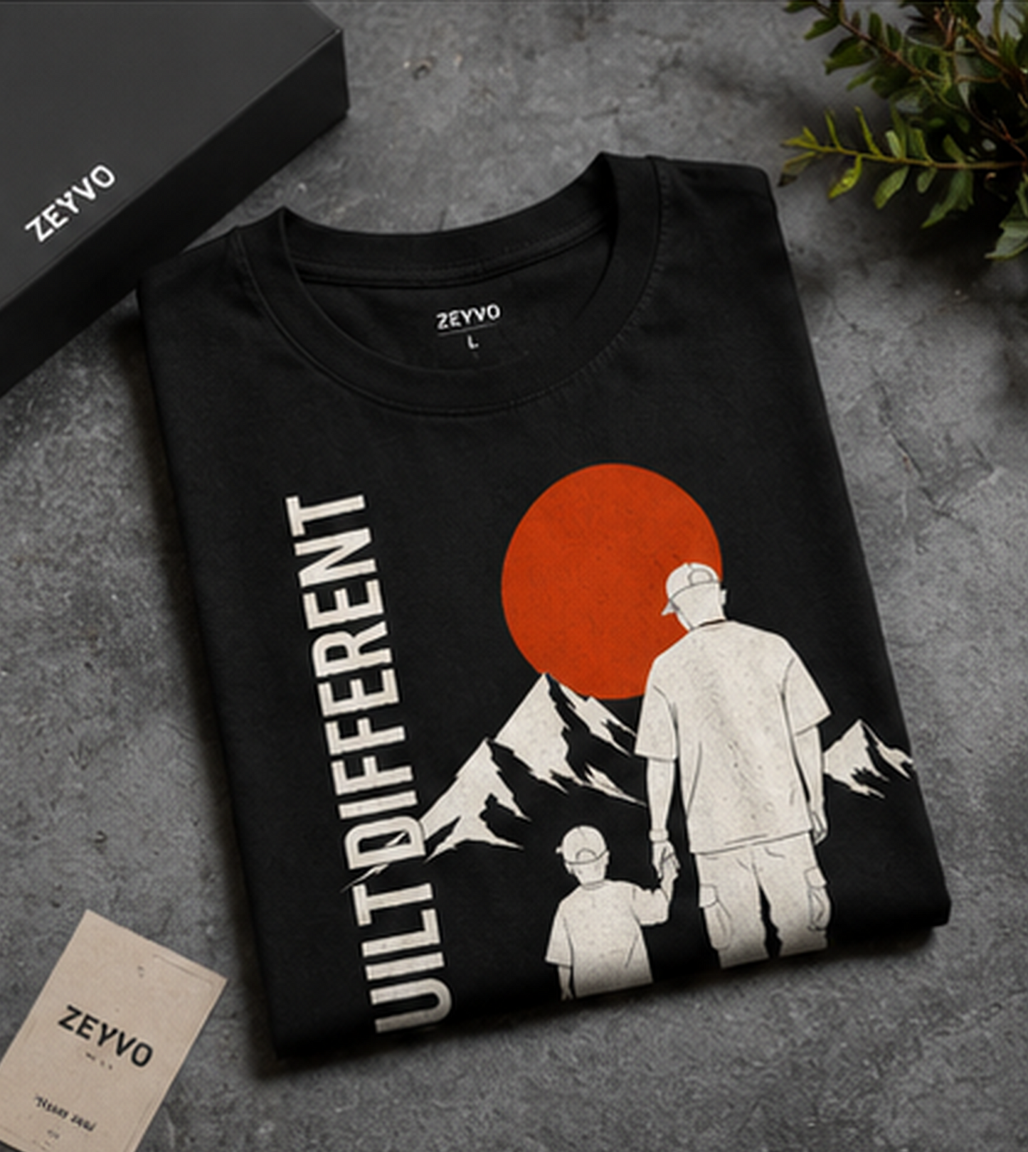 Built Different Father Son Graphic T-Shirt