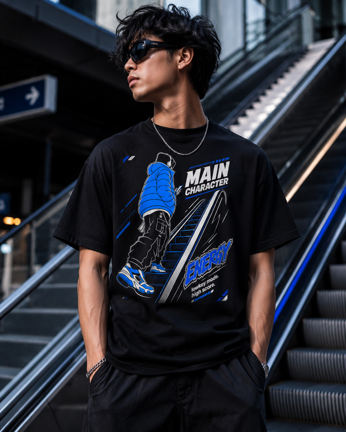 Main Character Energy Graphic T-Shirt - ZEYVO