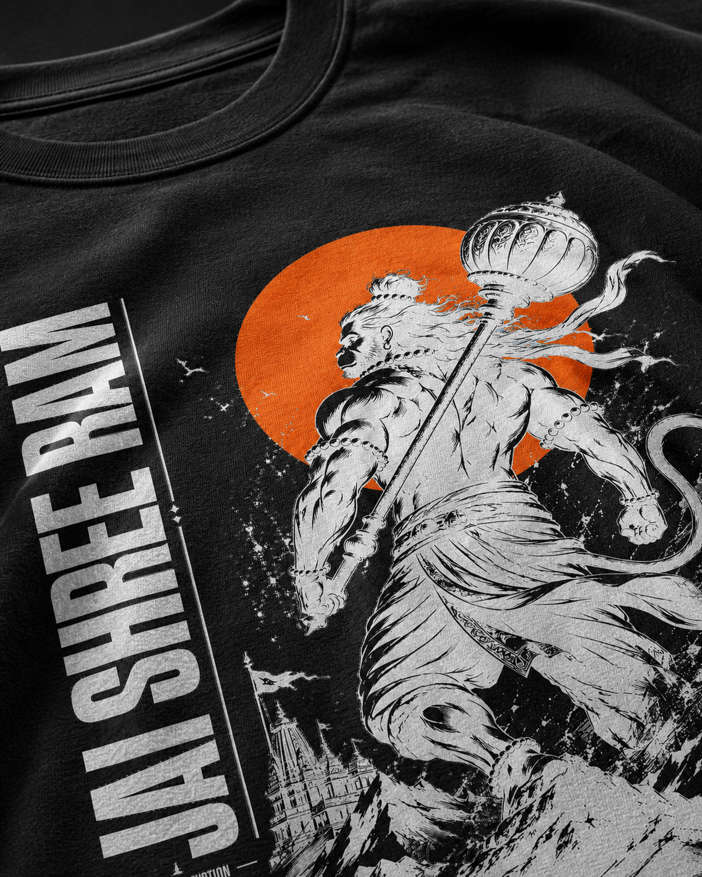Jai Shree Ram Hanuman Graphic T-Shirt