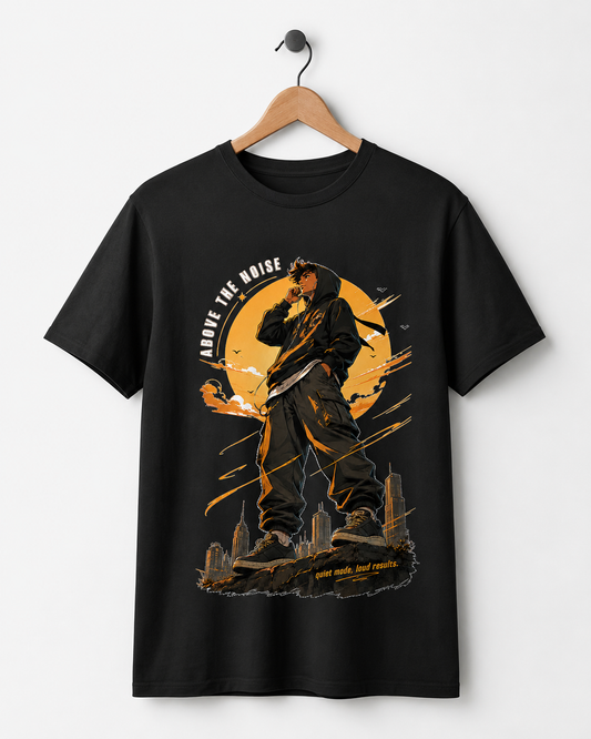Above The Noise Graphic T-Shirt - ZEYVO