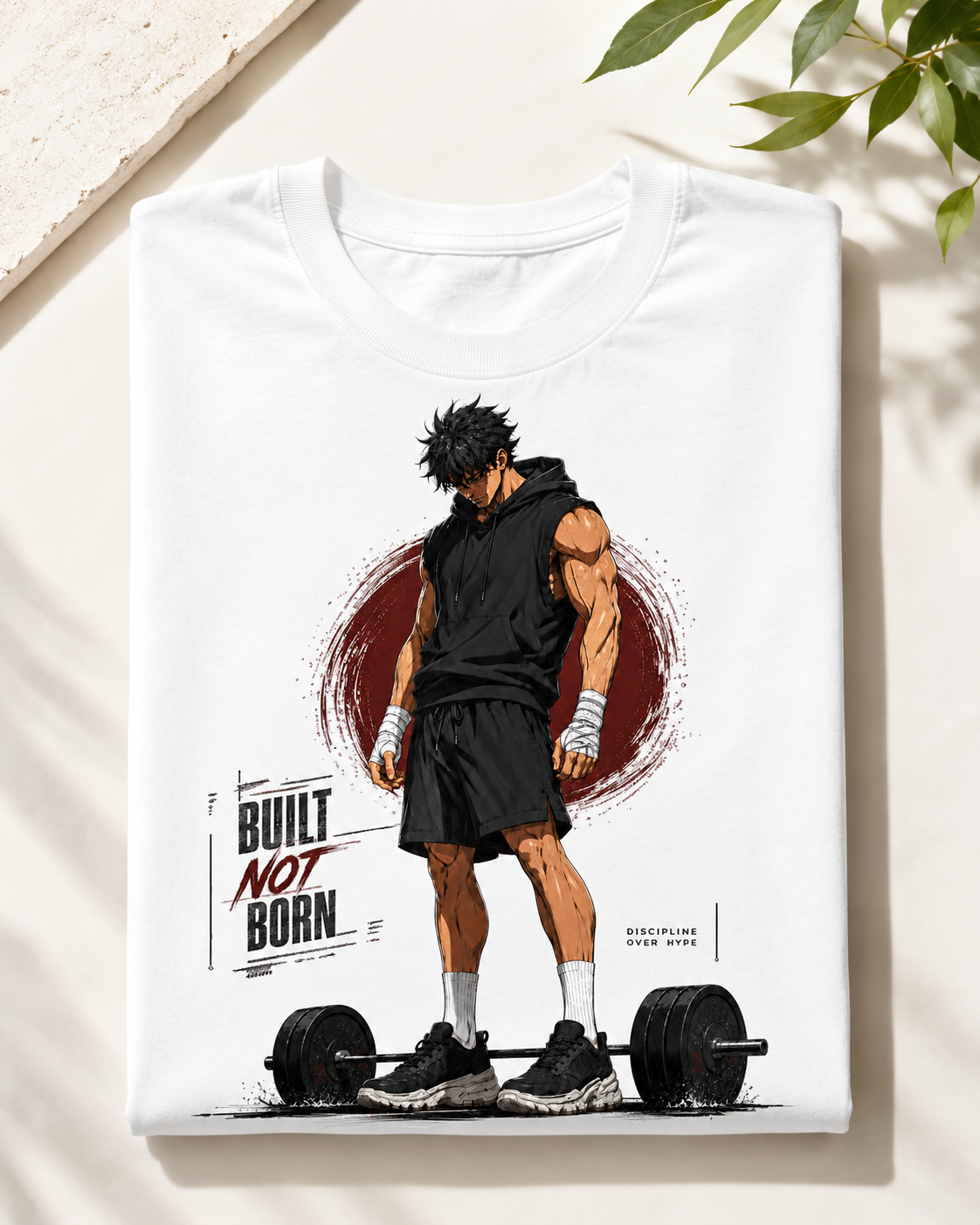 BUILT NOT BORN Graphic T-Shirt - ZEYVO