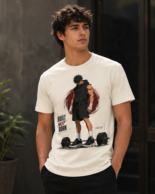 BUILT NOT BORN Graphic T-Shirt - ZEYVO