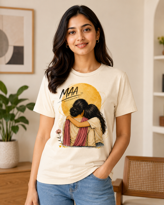 MAA Home Is Wherever She Is Graphic T-Shirt - ZEYVO