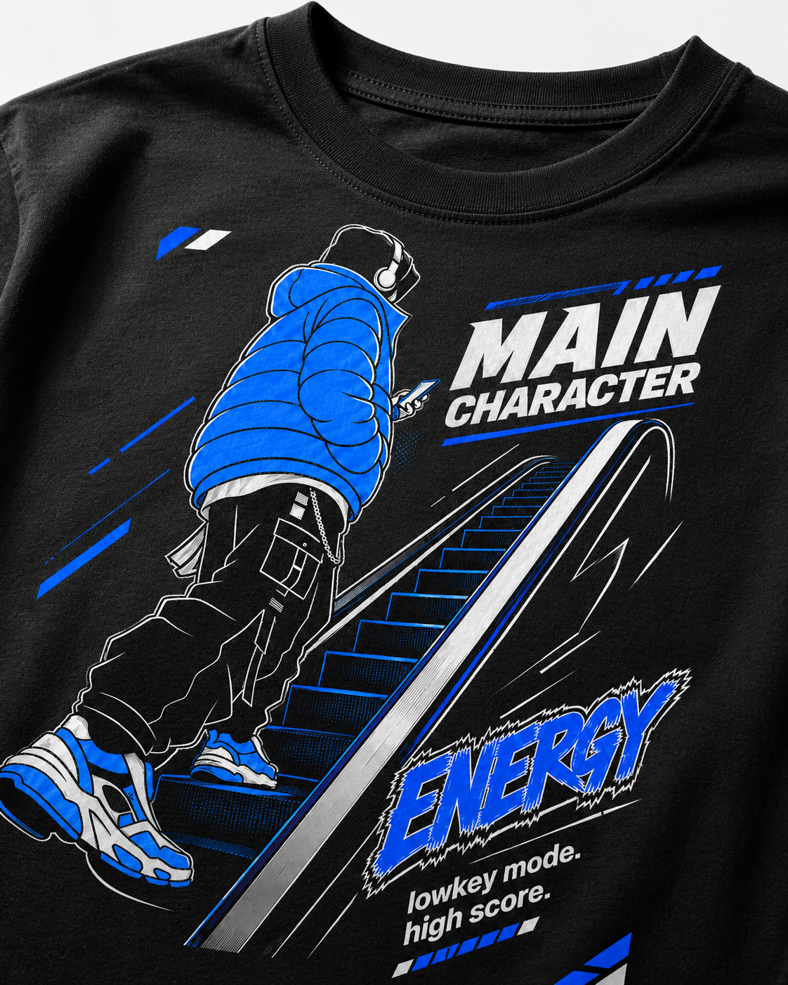Main Character Energy Graphic T-Shirt - ZEYVO