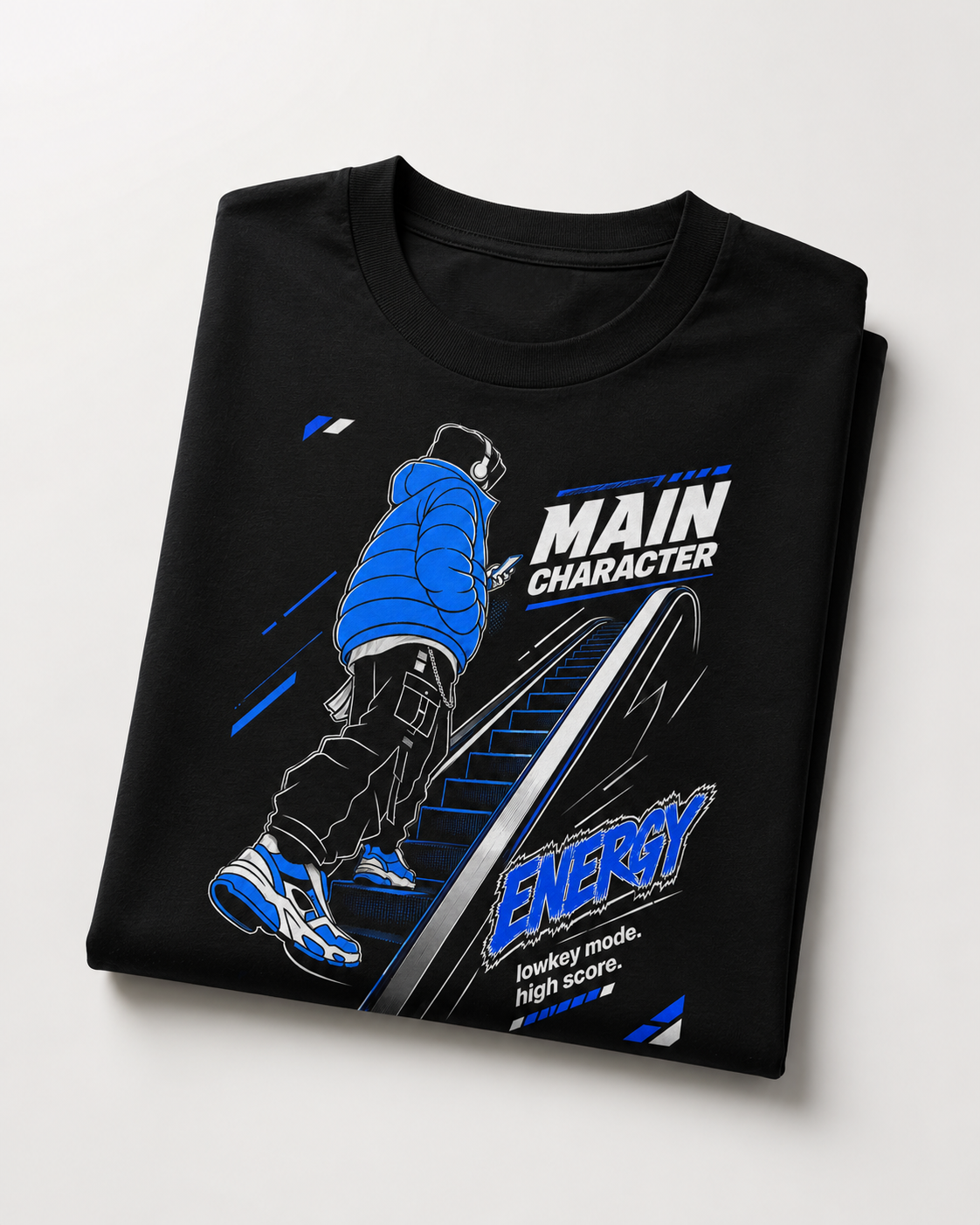 Main Character Energy Graphic T-Shirt - ZEYVO